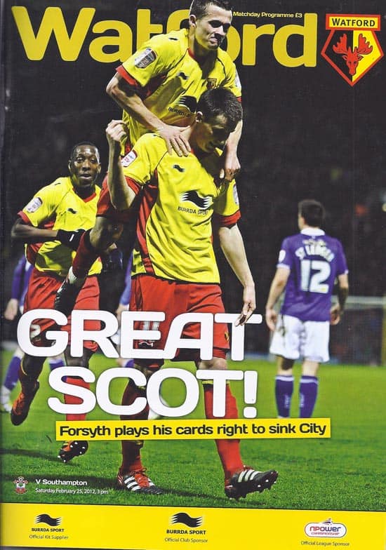 Watford FC v Southampton FC